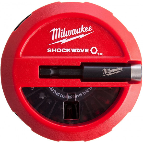 Coffret 15 embouts PUCK Shockwave Impact Duty™ CD Puck Set - MILWAUKEE - 4932430904